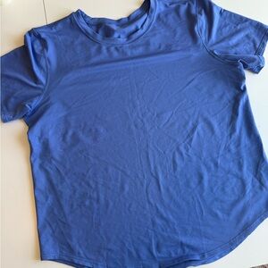 Lululemon high neck runningning and training training tee - size 8